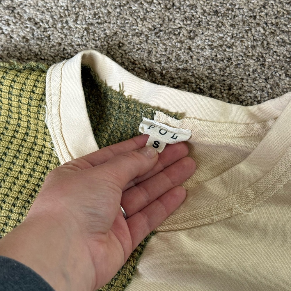 Pol Patchwork Sweater - image 2